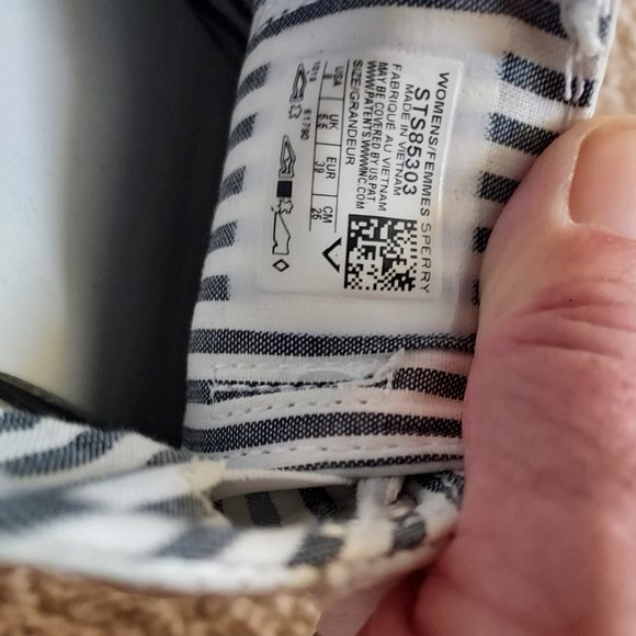 SPERRY Leather Sneakers Sz 8M *NEW- NEVER WORN* - Picture 13 of 13